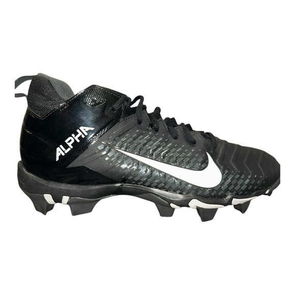 Nike Alpha Menace 2 Shark Black White Men's - AQ7653-001/ 2020 US Size 9 - Picture 1 of 9